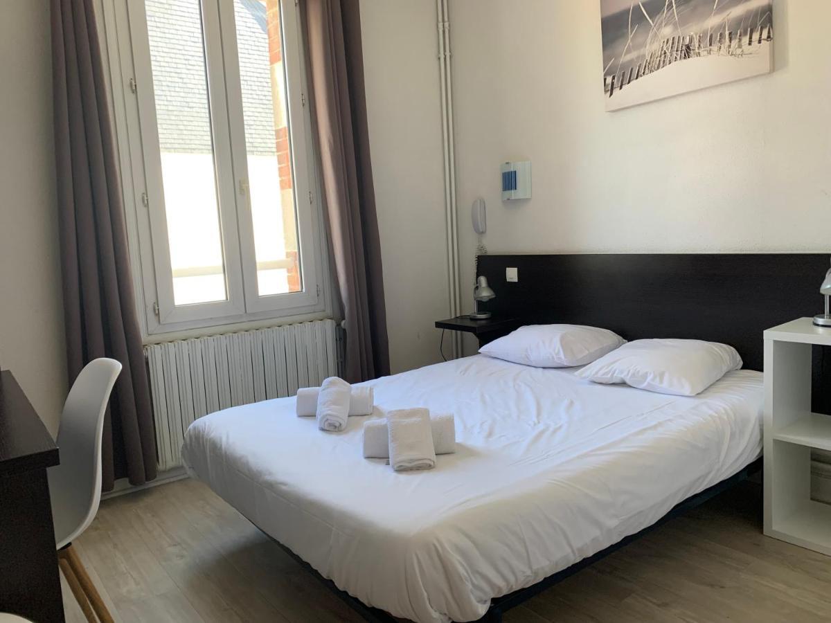 Hotel Le Cosy Riva Bella Ouistreham Exterior foto