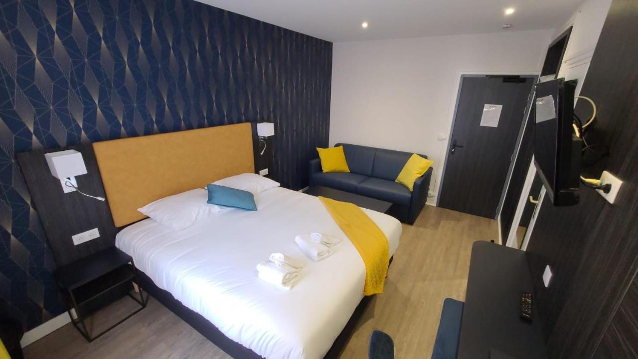 Hotel Le Cosy Riva Bella Ouistreham Exterior foto